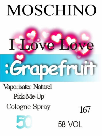 

Духи 50 мл (167) версия аромата Москино I Love love