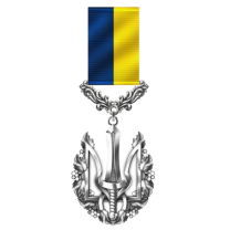 

Нагрудний знак "Честь і слава" (покриття нікель)