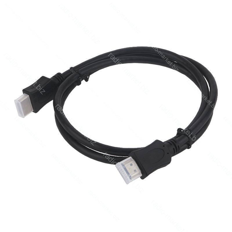 

Шнур HDMI (шт.- шт.) 1м, Черный