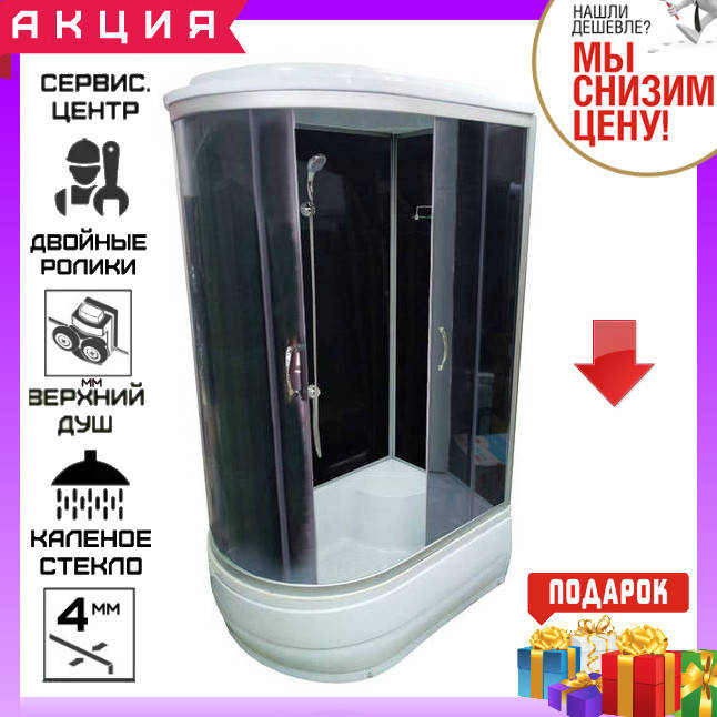 

Гидромассажная душевая кабина 120х85 см GM 1210 R без электроники