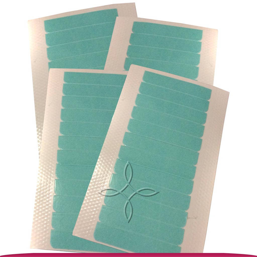 

Лента для Наращивания Волос Двухсторонняя Синяя Super Hair Tape 8*40 мм