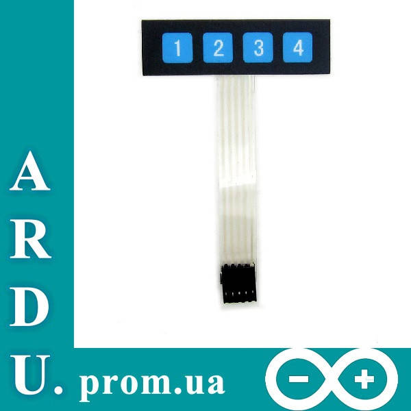 

Матричная клавиатура 1x4, 1*4 для Arduino [#9-8]