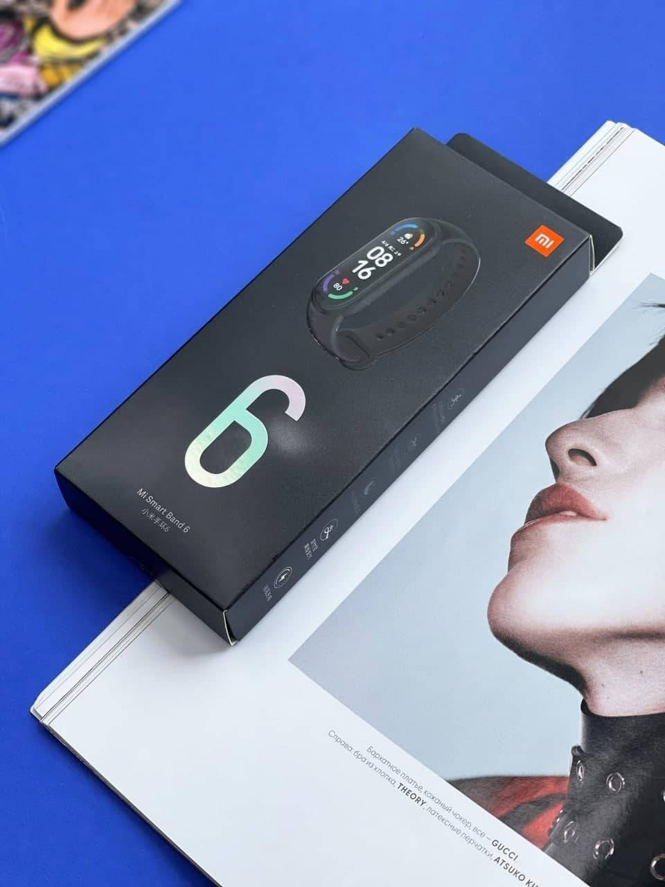 

Фитнес-трекер Xiaomi Mi Smart Band 6 ОРИГИНАЛ, умные часы Xiaomi Mi Smart Band 6 Black Global Version новый