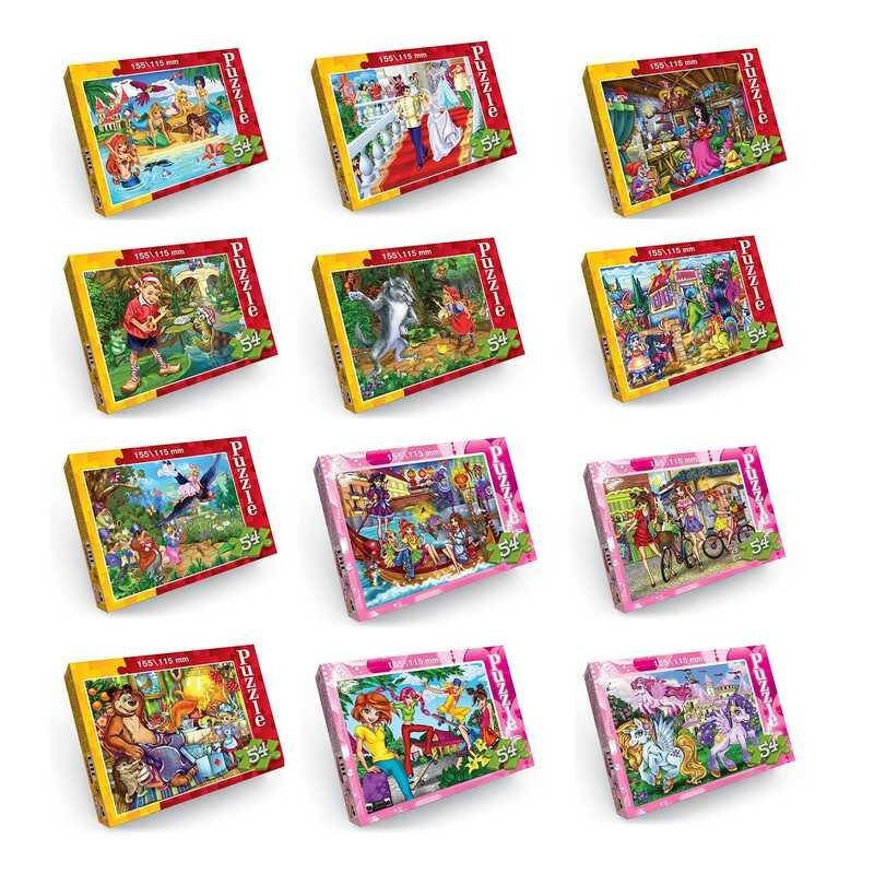 

Гр Пазлы 54 эл. C54 МИКС (160) ВЫДАЁТСЯ ТОЛЬКО МИКС ВИДОВ "Danko Toys"