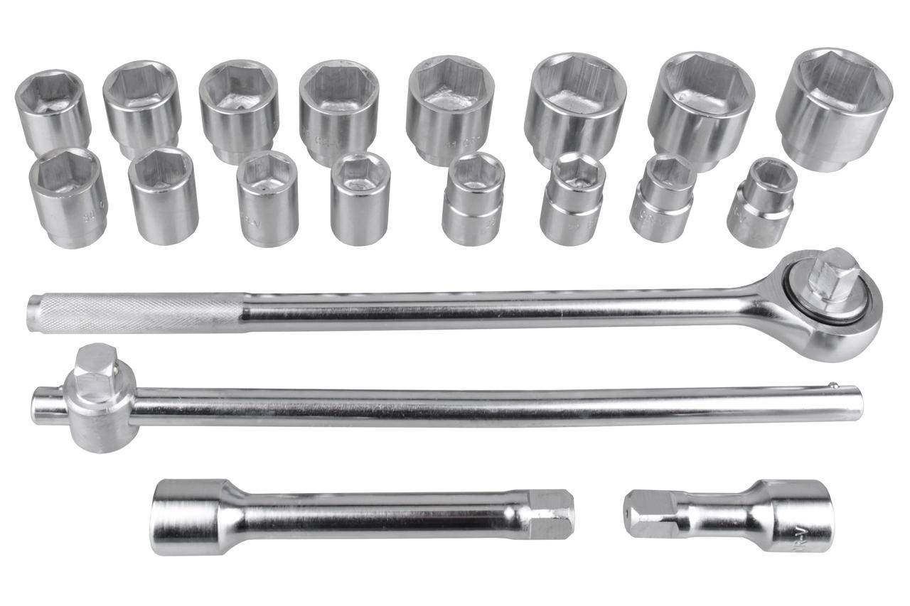 

Набор инструментов 12 граней для грузовых авто 3/4" 19-50 мм 21ел Lex 6