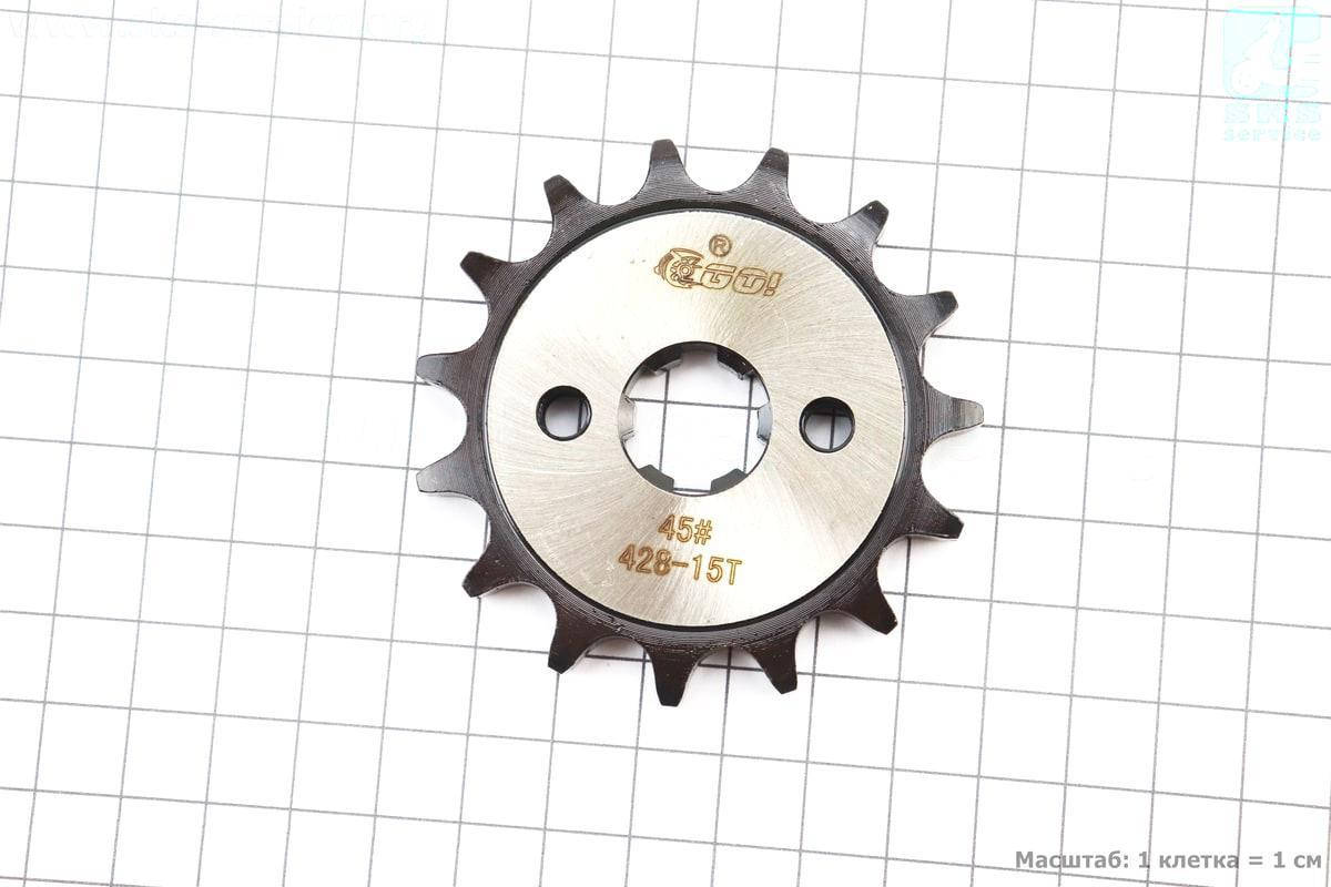 

Звезда передняя JH - 428H-15T "каленая" (338977)