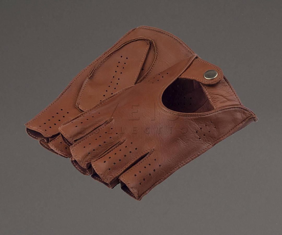 

Перчатки кожаные IG модель 245bk кирпичный без подкладки