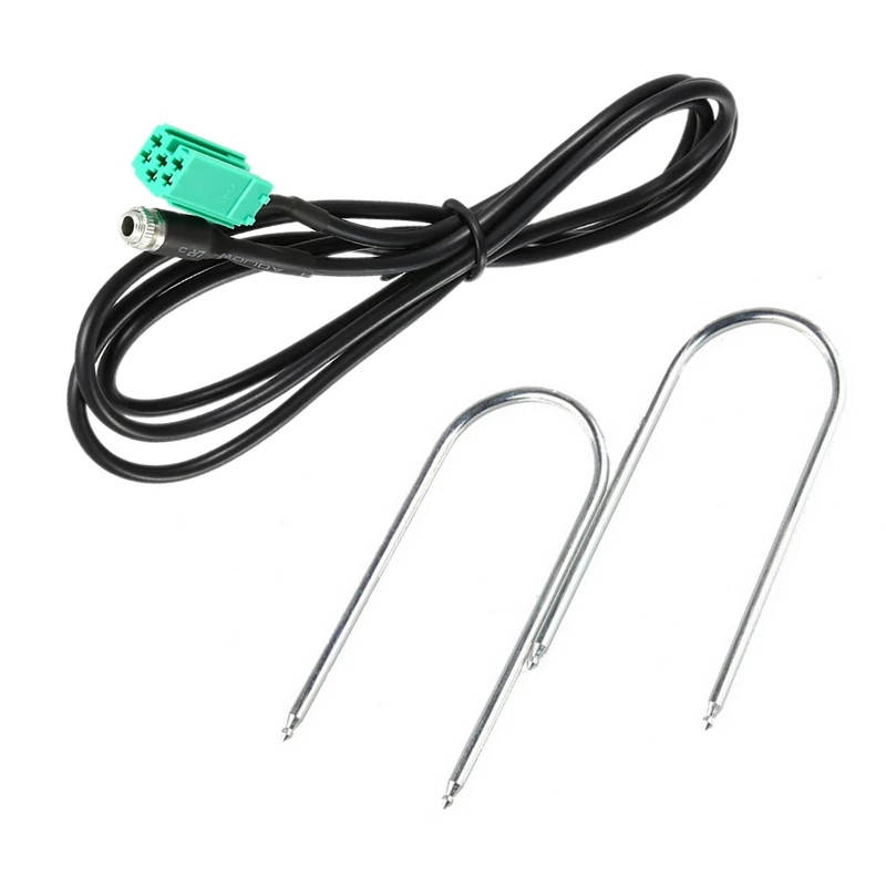 

Кабель 3.5mm AUX IN 6 pin Renault Clio Megane Espace Kangoo Laguna + сьемники