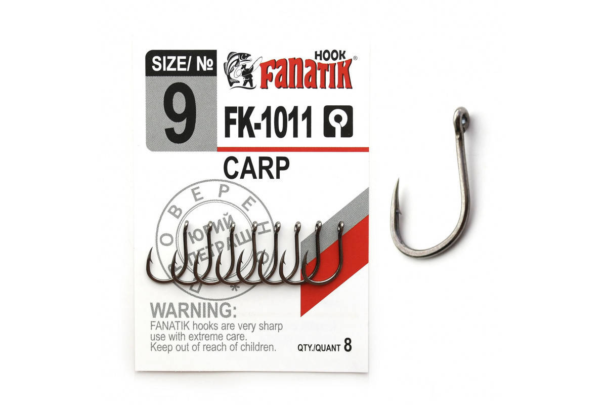 

Крючок Fanatik Carp FK-1011 № 9
