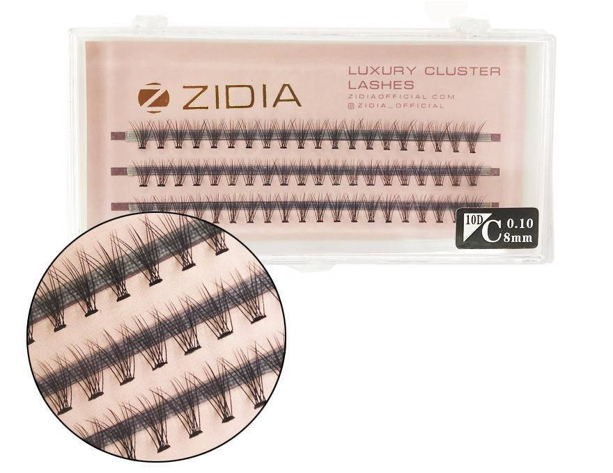 

Zidia Cluster lashes 10D C 0.10 (3 ленты, размер 8 mm)