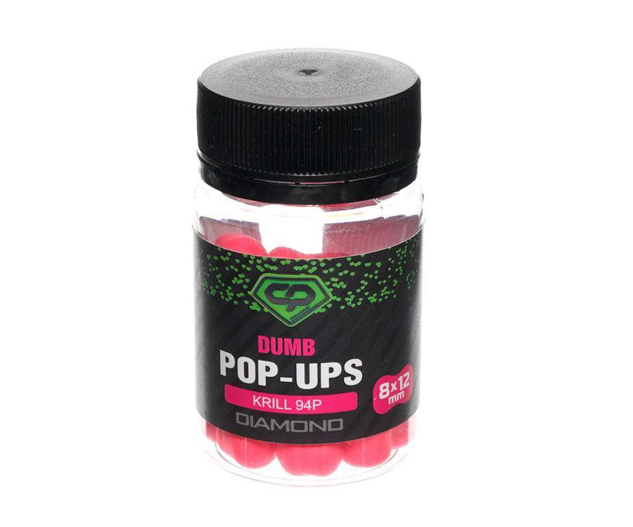 

Бойлы Carp Pro Diamond Dumb Pop-Ups Krill 94P 8/12мм