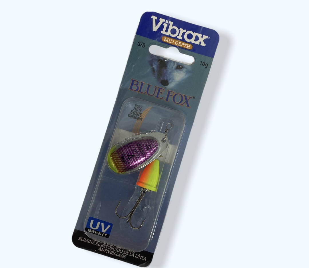 

Блесна вертушка светонакопительная BLUE FOX UV 10 г. 16, Синий