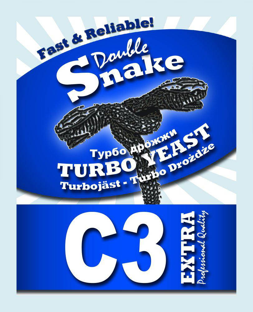 

Турбо дрожжи Doble SNAKE C3 turbo yeast