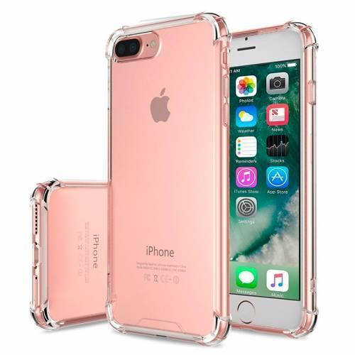

Прозрачный бесцветный ударопрочный силикон с бортиками на углах для iPhone 8 Plus (8CASE)