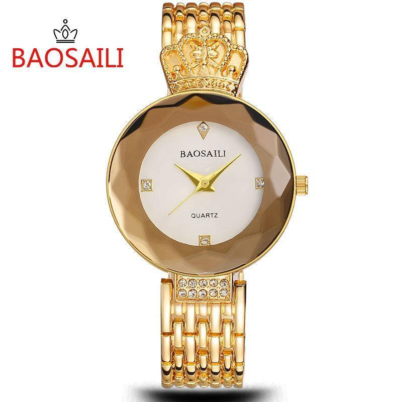 

Элитные женские наручные часы Baosaili BSL958 оригинал Золотой