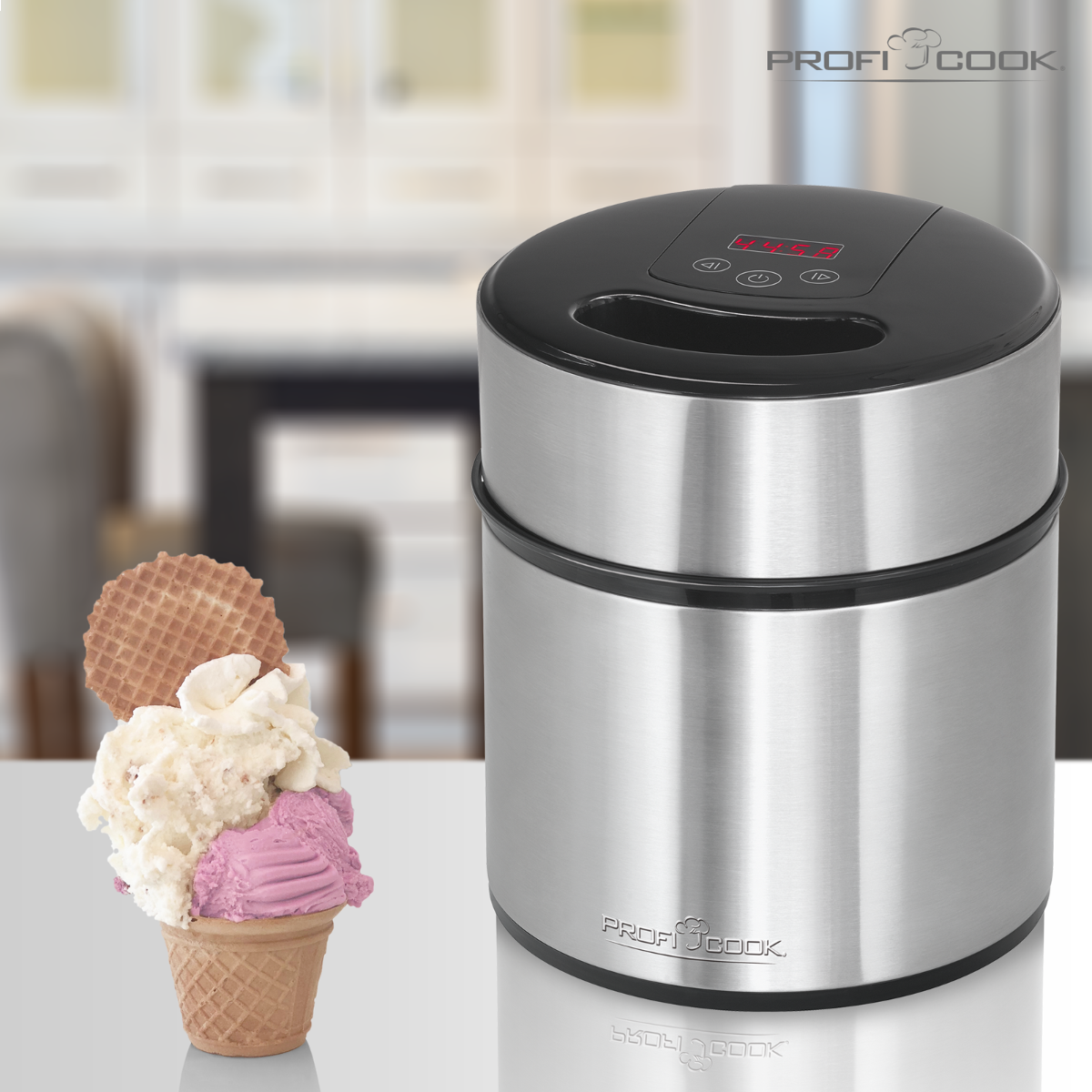 

Мороженица нержавеющая сталь ProfiCook PC-ICM 1140