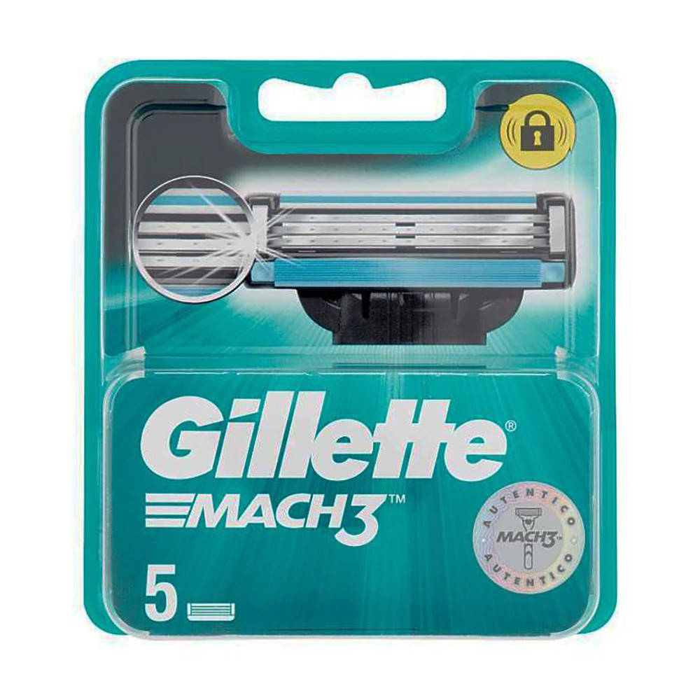 

Сменные картриджи Gillette Mach3 5 шт (7702018411757)