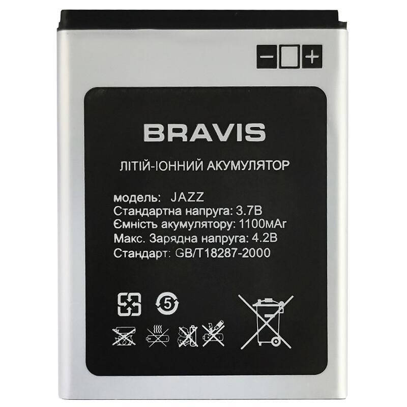

Батарея Bravis JAZZ (1100 mAh) (аккумулятор на Бравис JАZZ)
