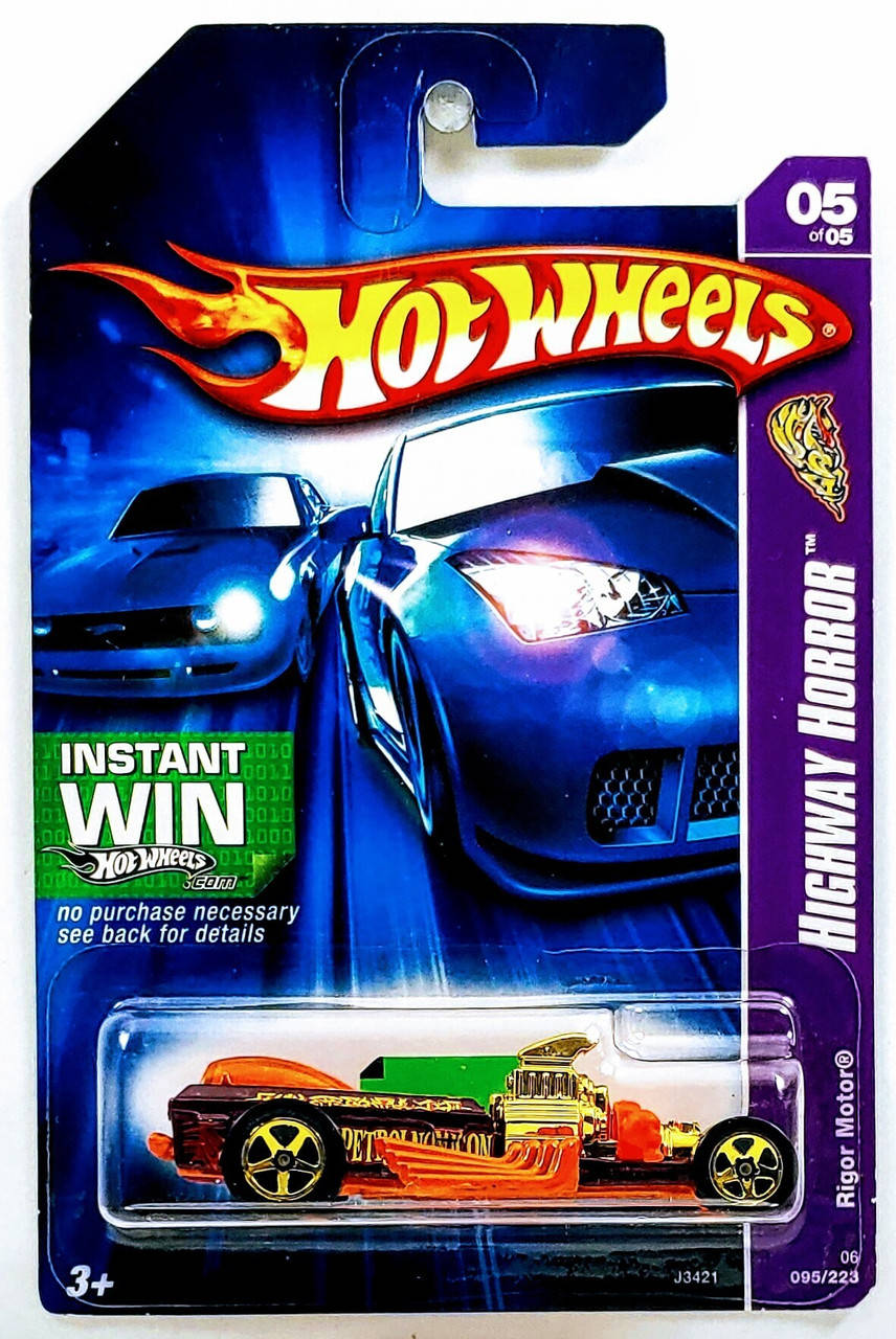 

Машинка Hot Wheels - Rigor Motor - 2006 Highway Horror (#095). Mattel. Оригинал