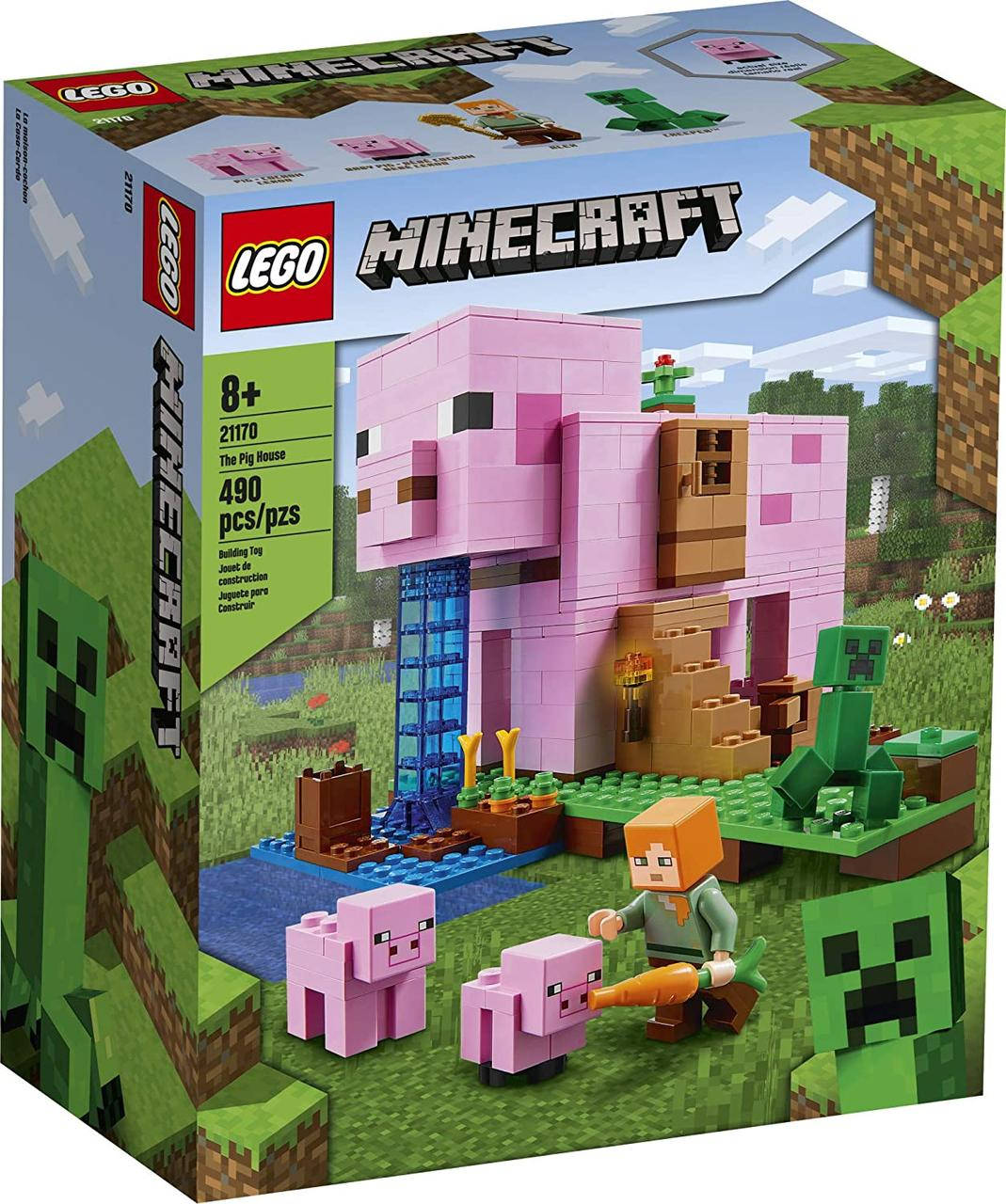 

Конструктор LEGO Minecraft 21170 Дом-свинья