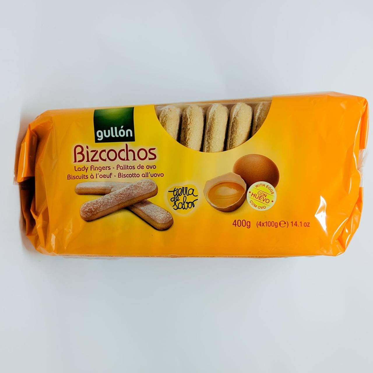 

Савоярди Gullon Bizcochos (Lady Fingers / Savoiardi) 400 gramm