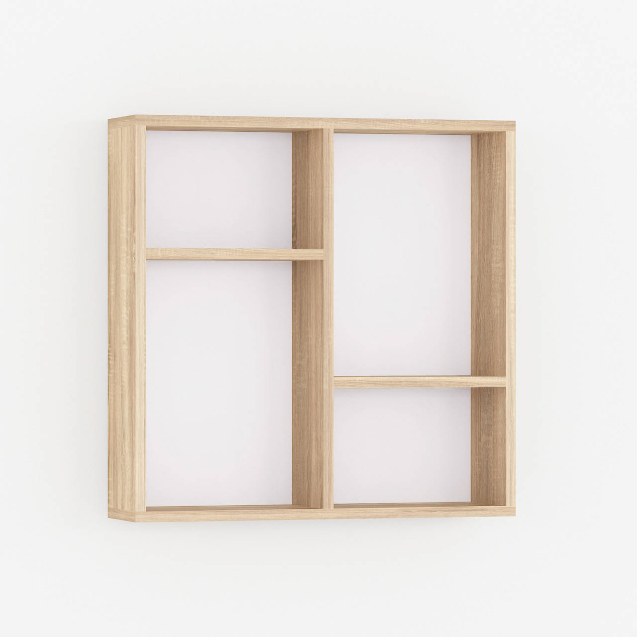 

Навесные полки для книг и декора, комплект настенных полок из 2шт G0066 Дуб Сонома