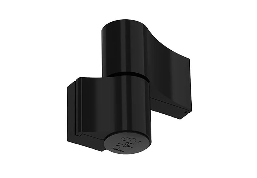 

Петля JOCKER ALU 2SK 2-х секционная, межосевое 67, Черная, Черный