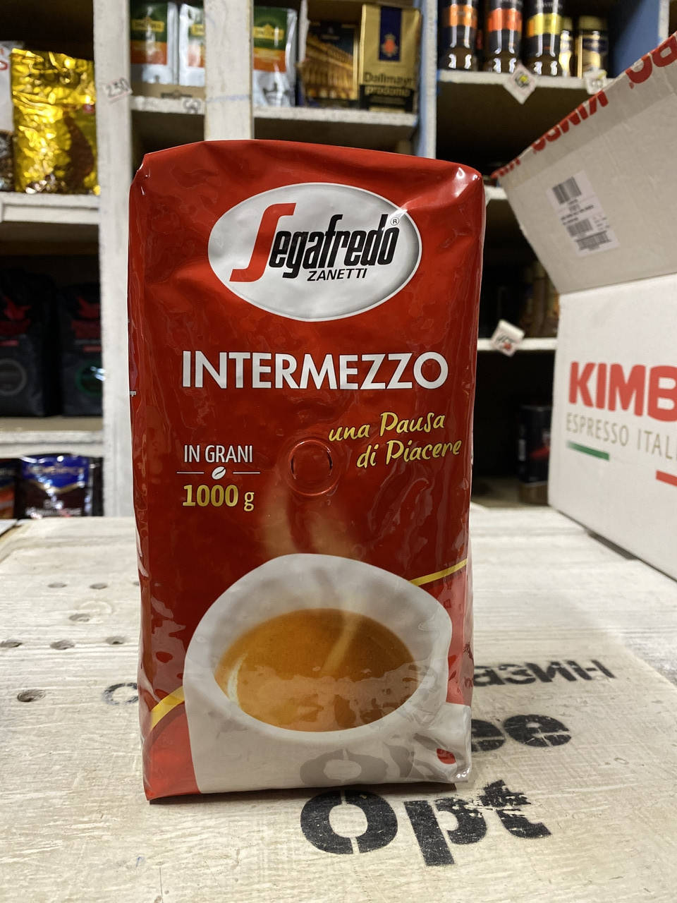 

Кава в зернах Segafredo Zanetti Intermezzo 1кг. (Італія)