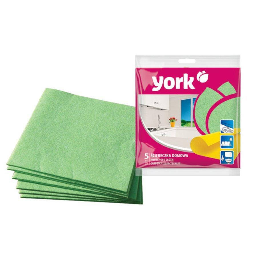 

Cалфетка хозяйственная для уборки Универсальная York 5шт/уп