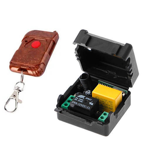 

1-канальное беспроводное реле 220В 433МГц, пульт, Arduino