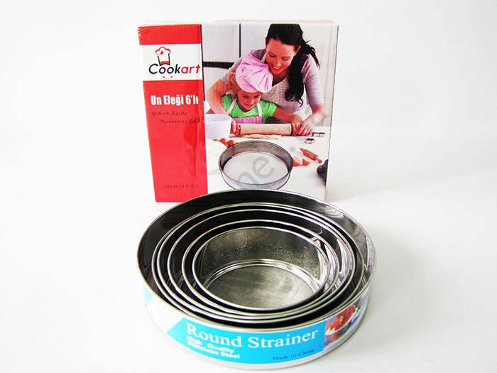 

Набор сит нержавеющих из 6-ти (24/20,5/19,5/17/13)