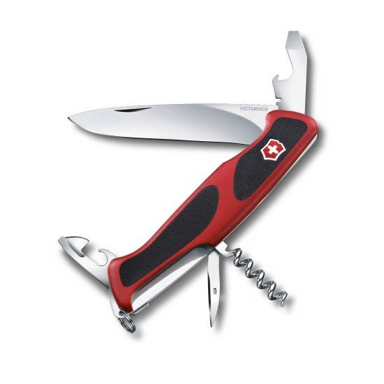 

Швейцарский нож Victorinox RangerGrip 68 Красный с черным 0.9553.C FE, КОД: 111205