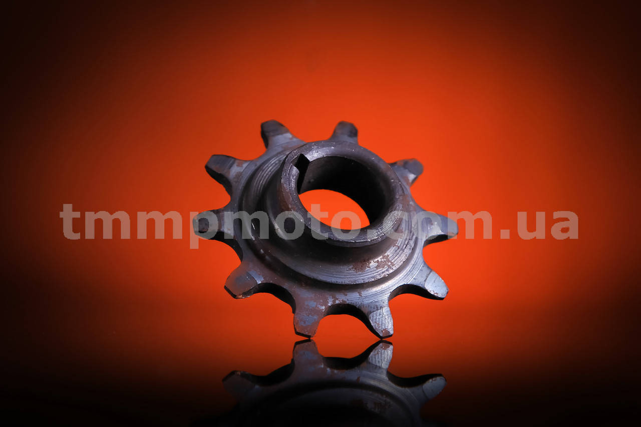 

Звёздочка моторная 10 зубов для веломотора калёная