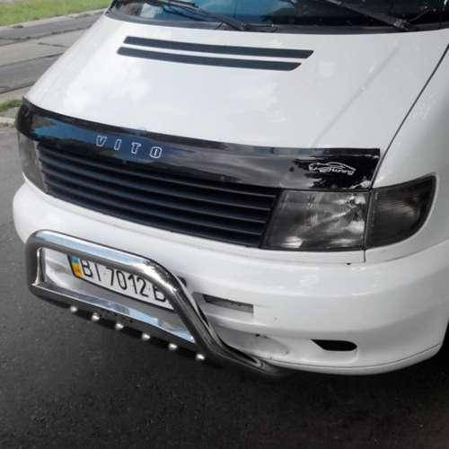 

Дефлектор капота мухобойка Мерседес Бенц Вито Mercedes-Benz Vito (W638) 96-03 ВТ