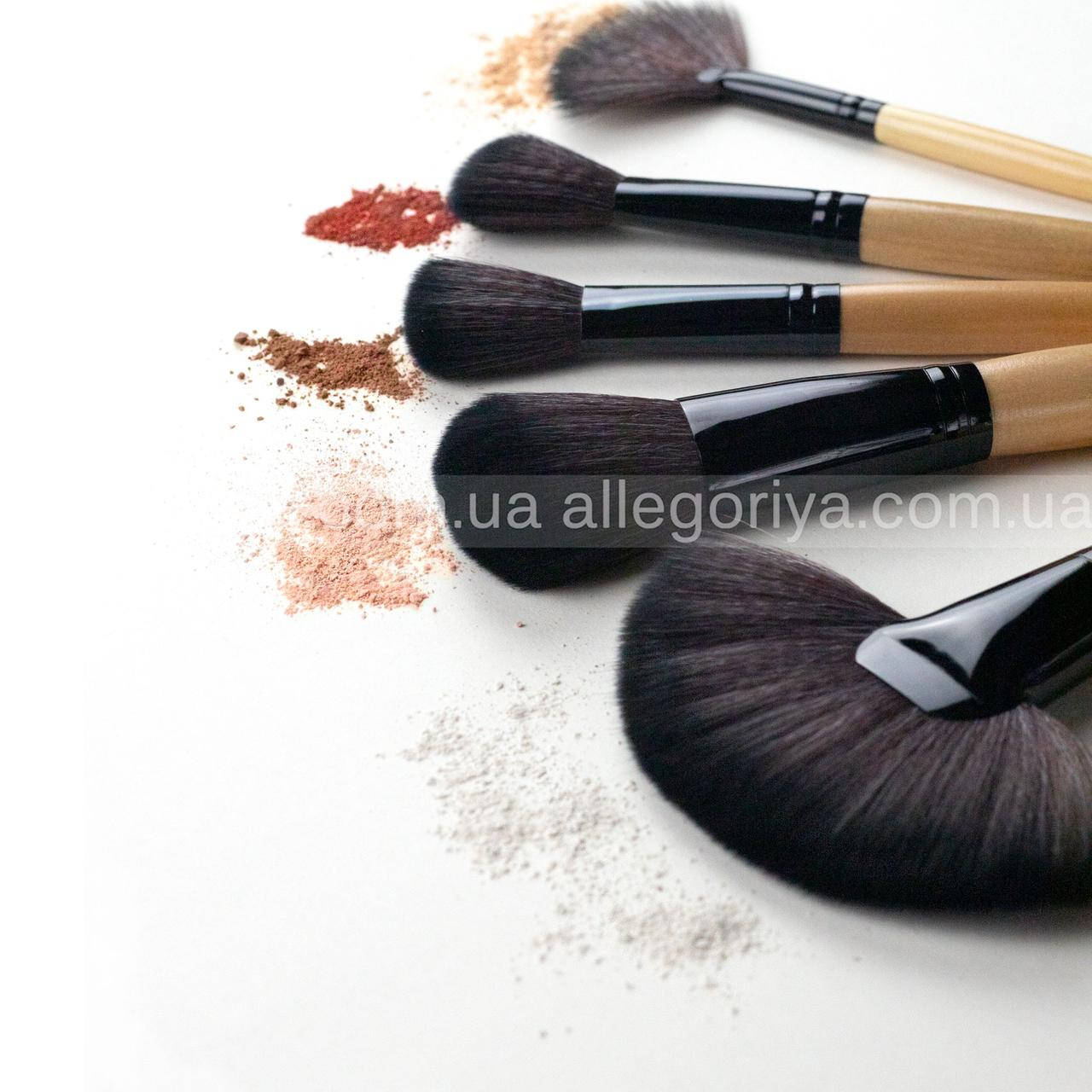 

Профессиональные кисти для макияжа Bobbi Brown 18 шт в чехле для румян и контуров