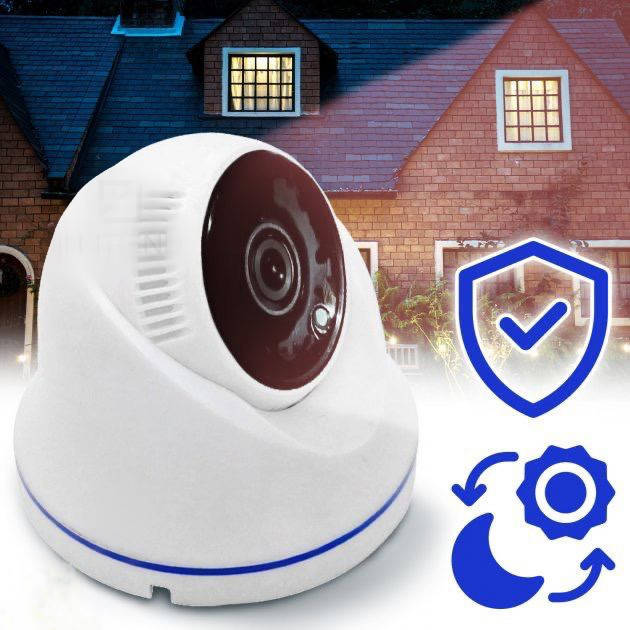 

Поворотная IP камера видеонаблюдения AHD-8027I (2MP-3,6 mm)