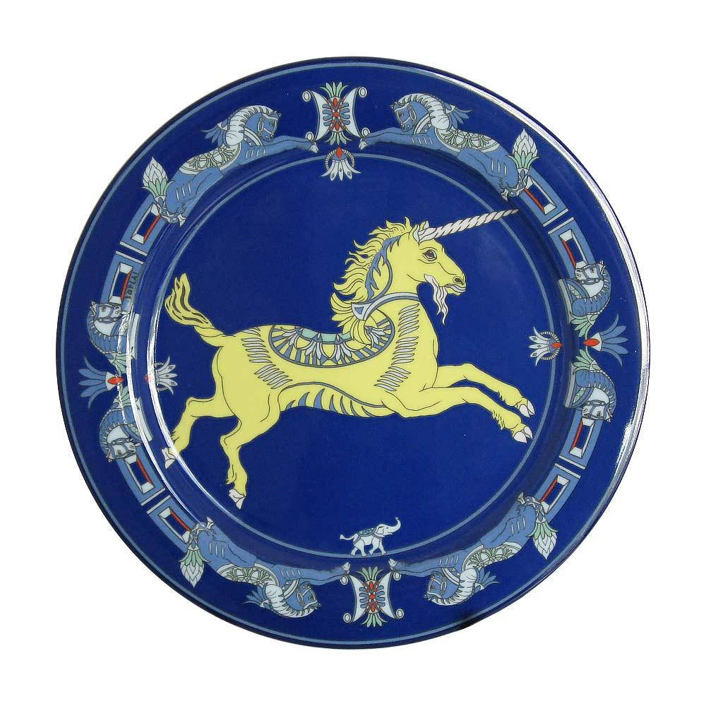 

Тарелка декоративная Единорог 270 мм, Синий