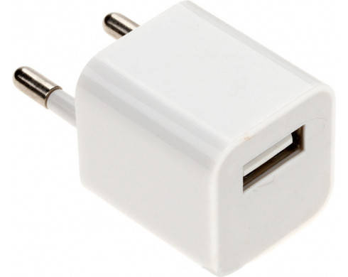 

Адаптер USB от сети 220 Вольт (блок питания), Черный