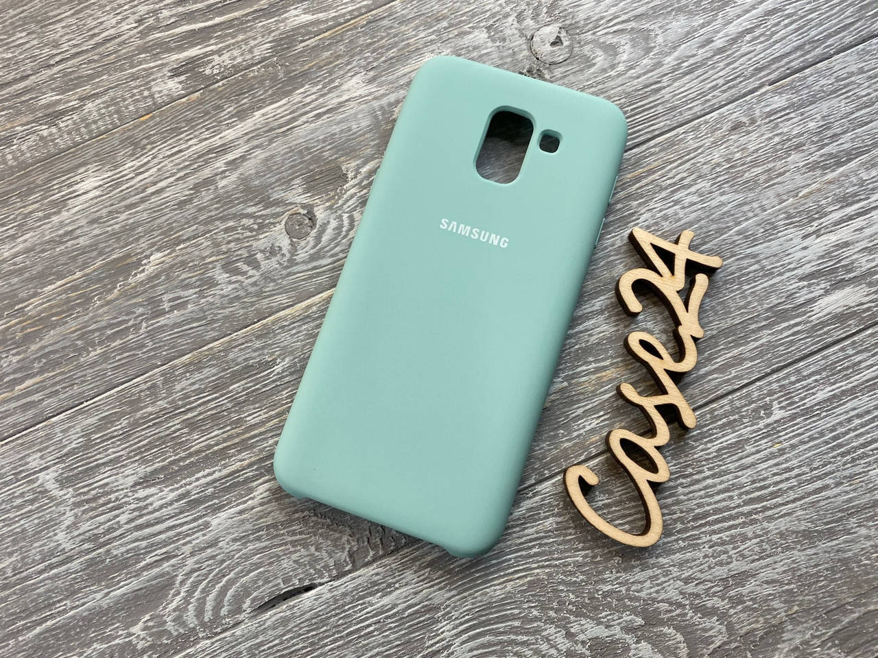 

Чехол Soft touch для Samsung Galaxy J6 J600 2018 (8 цветов) бирюзовый