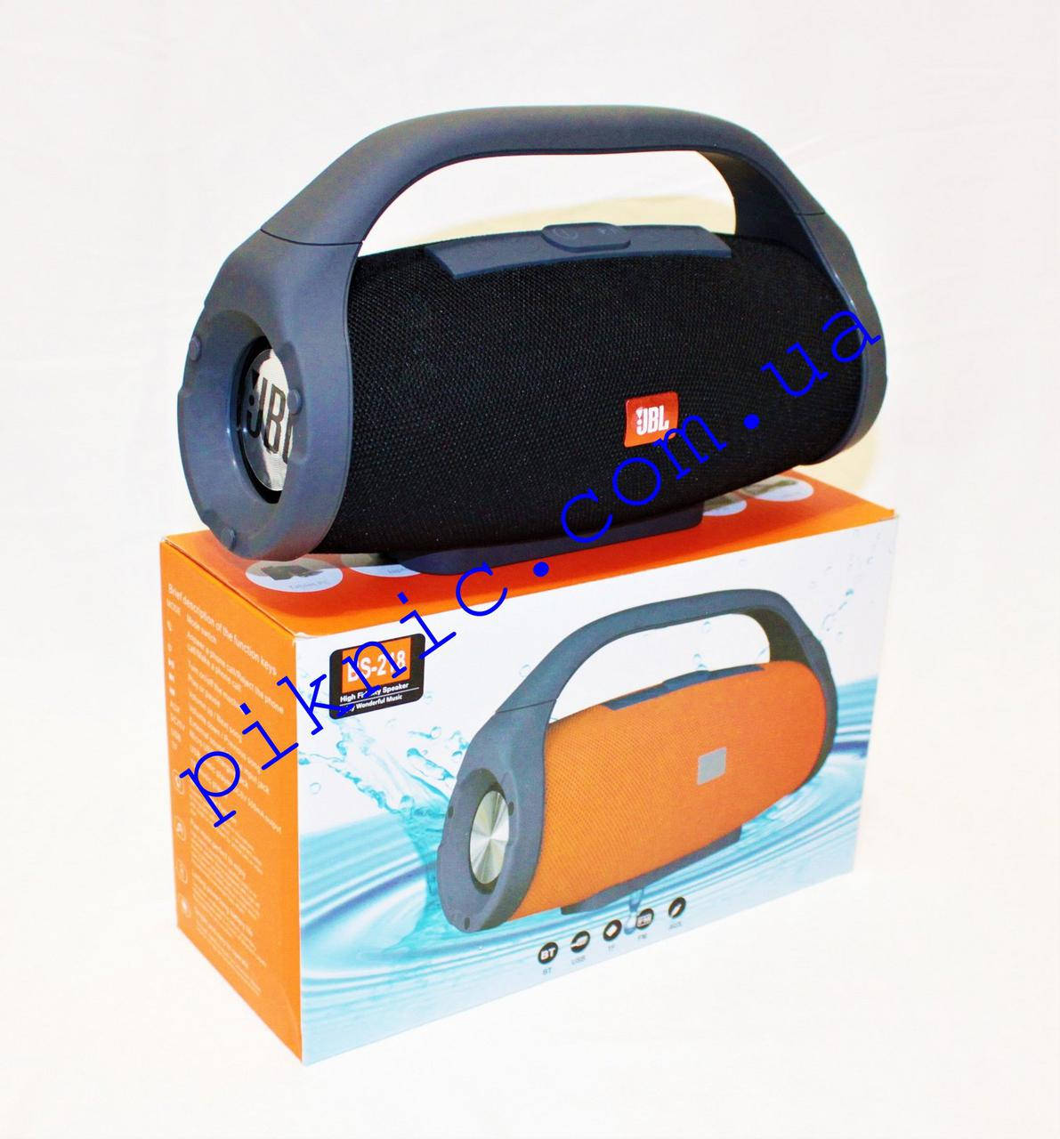 

Беспроводная колонка Boombox Портативная Bluetooth колонка Черный