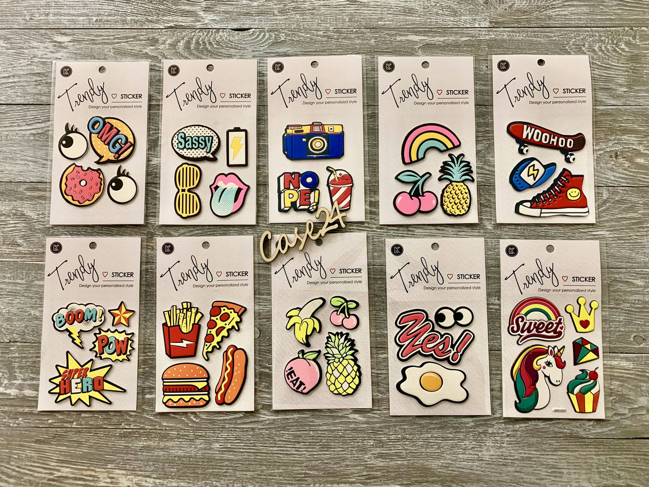 

Набор декоративных наклеек Trendy Sticker (100 на 124 мм)