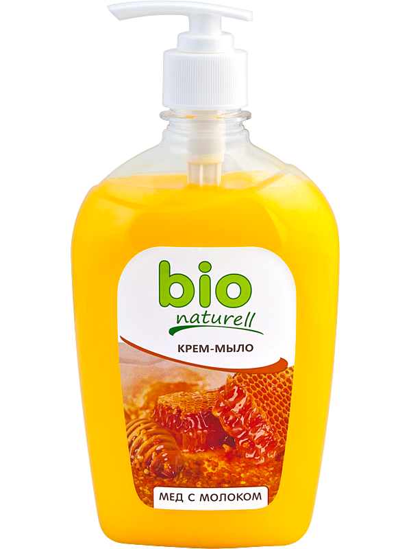 

Жидкое мыло «Мед с молоком» 500мл BIO naturell