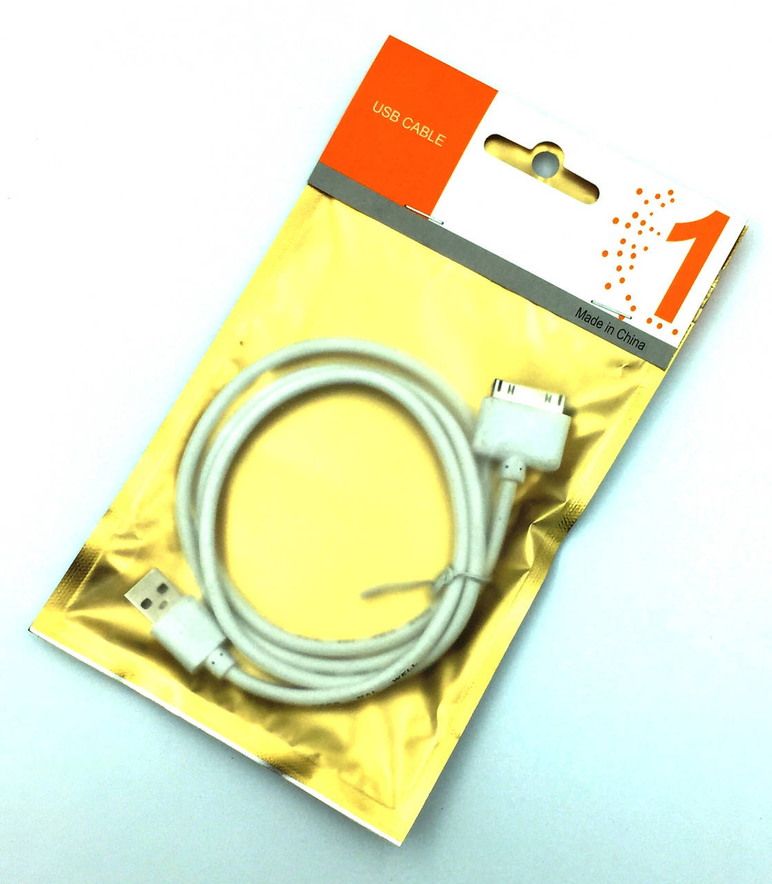 

Дата кабель GRIFFIN iPhone 4 1.2M (пакет), Белый