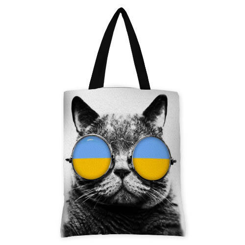 

Сумка женская тканевая Original Кот в очках (SV_14S142_BL)