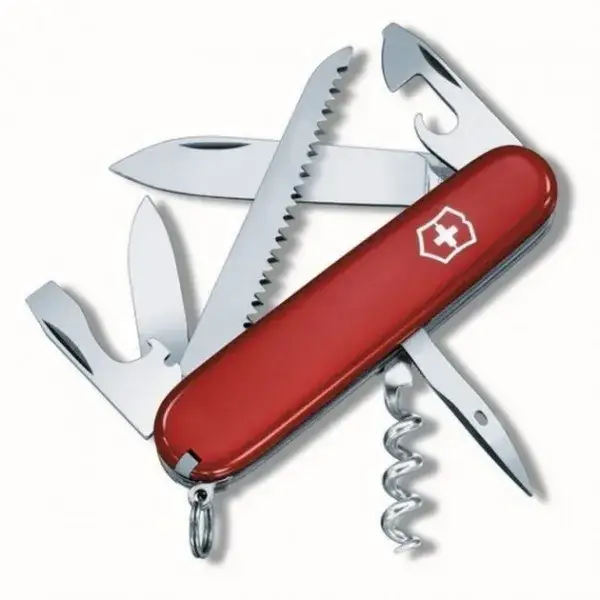 

Швейцарский нож Victorinox Camper Red 91 мм, 13 предметов