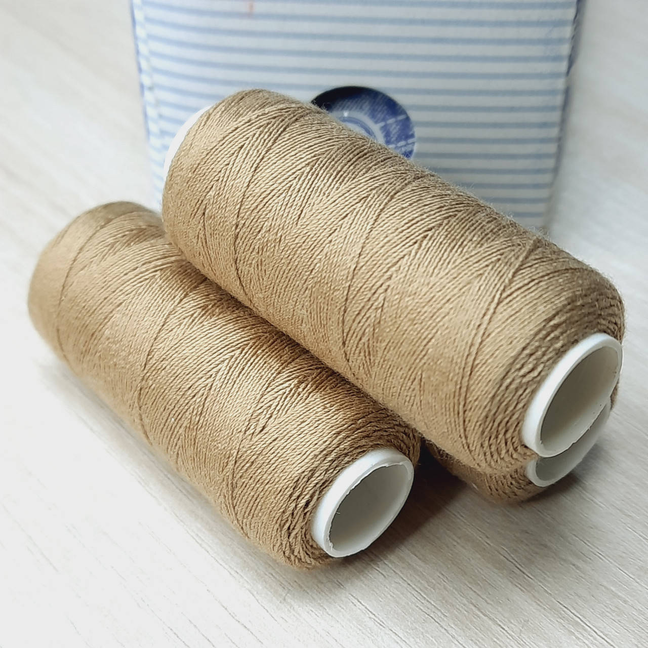 

Нитки для джинса світло-пісчний (№432), Бежевый