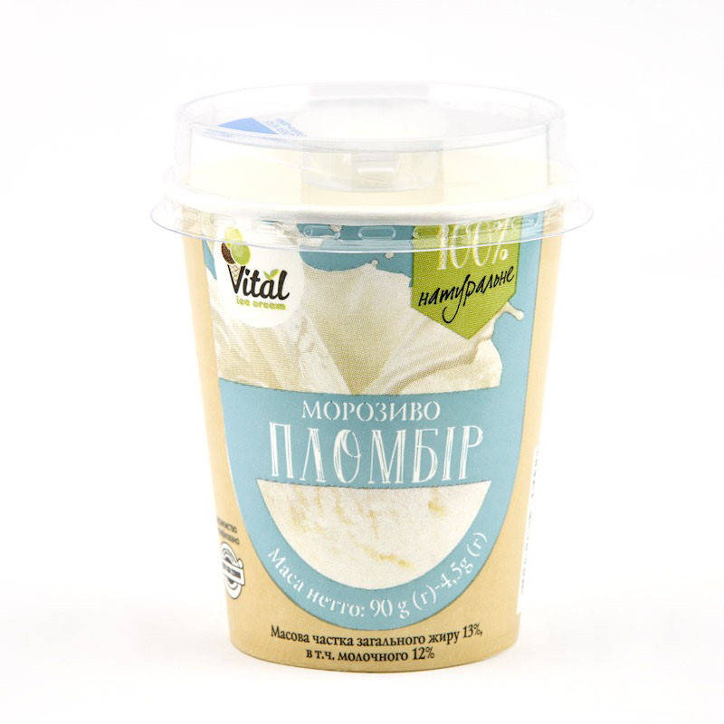 

Мороженое Vital™ ПЛОМБИР 90г