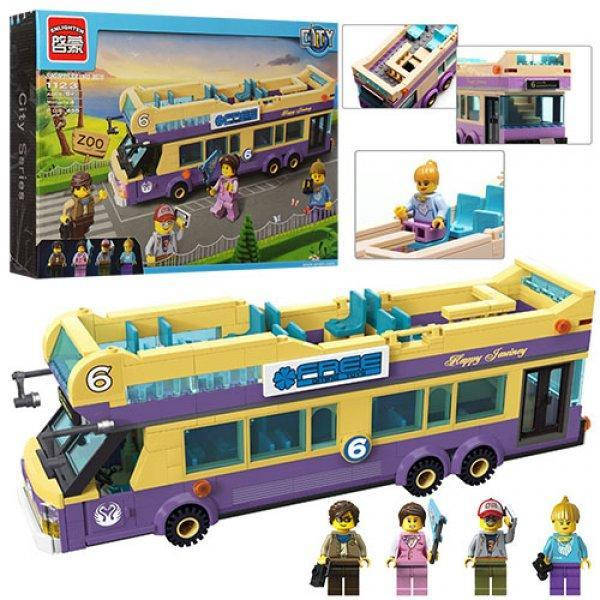 

BRICK Конструктор 1123 автобус 461дет.распак.кор.40*6,5*30