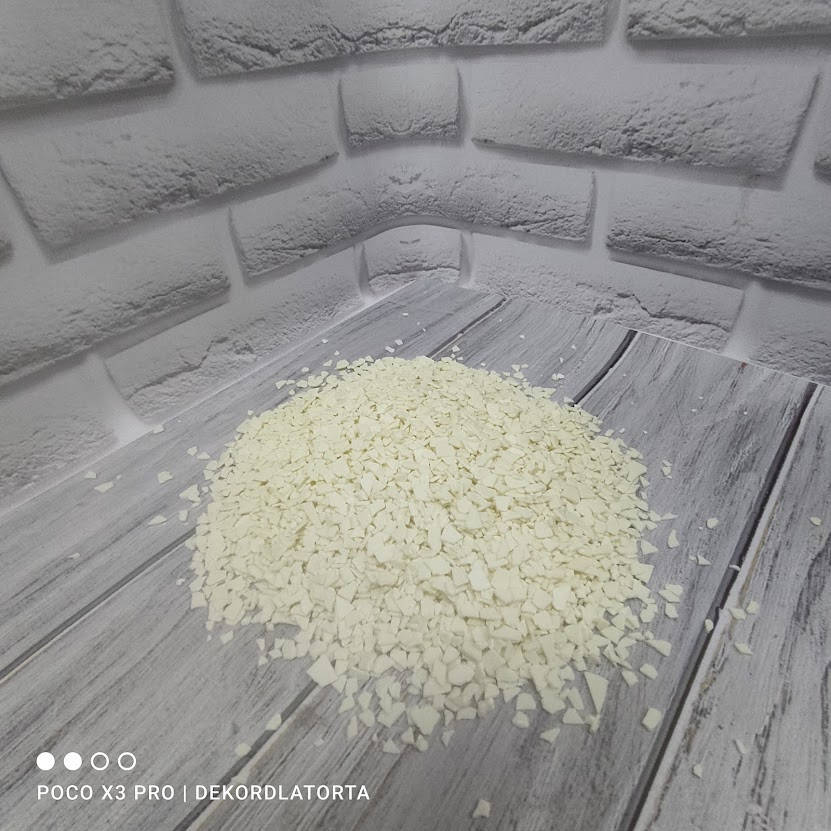 

Осколки шоколадные белые 100 грамм