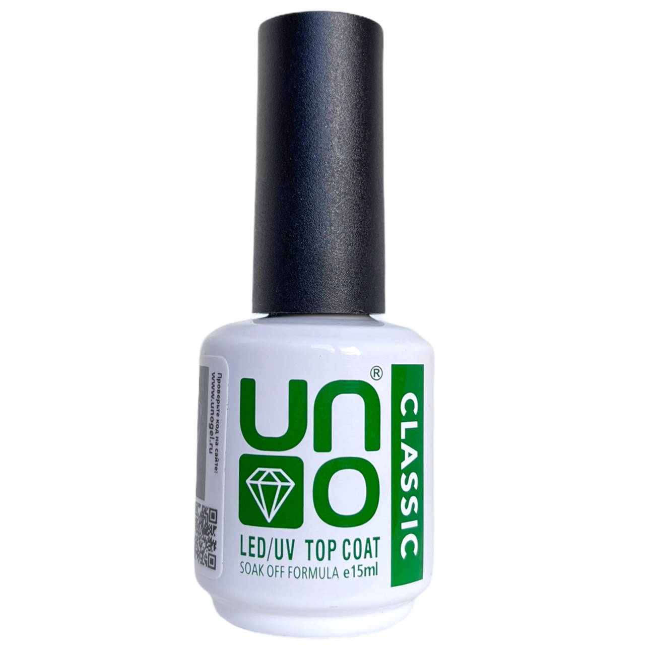 

Топ для гель-лака UNO Classic top coat, 15 мл.